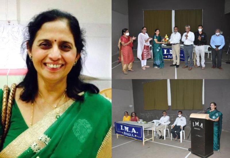 NMCF President Dr. Madhavi Patwardhan elected President of Indian Medical Association- Sangli